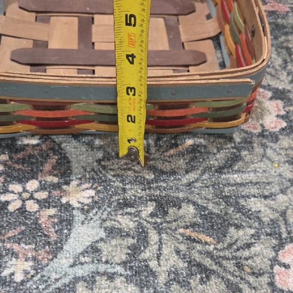 Longaberger Autumn Woven Basket with Handles - Picture 13 of 13